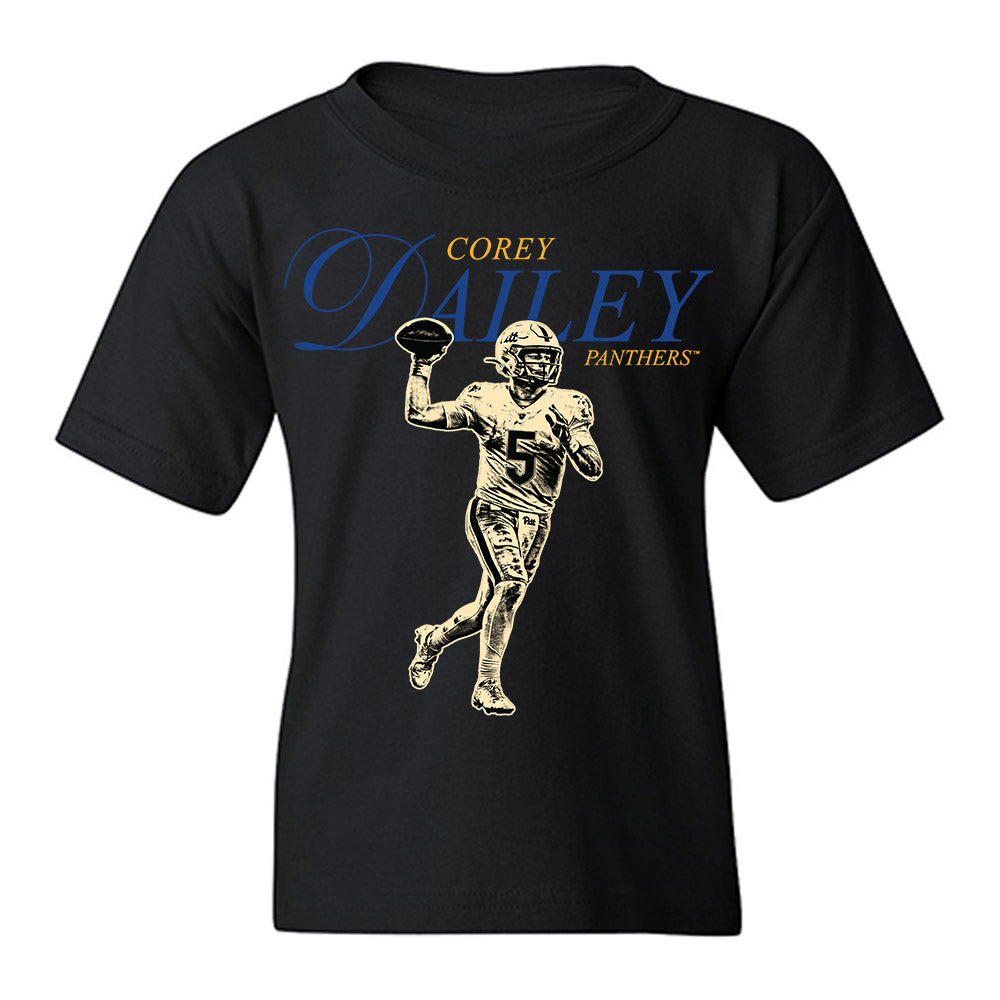 Pittsburgh - NCAA Football : Corey Dailey - Graphic Youth T-Shirt-0