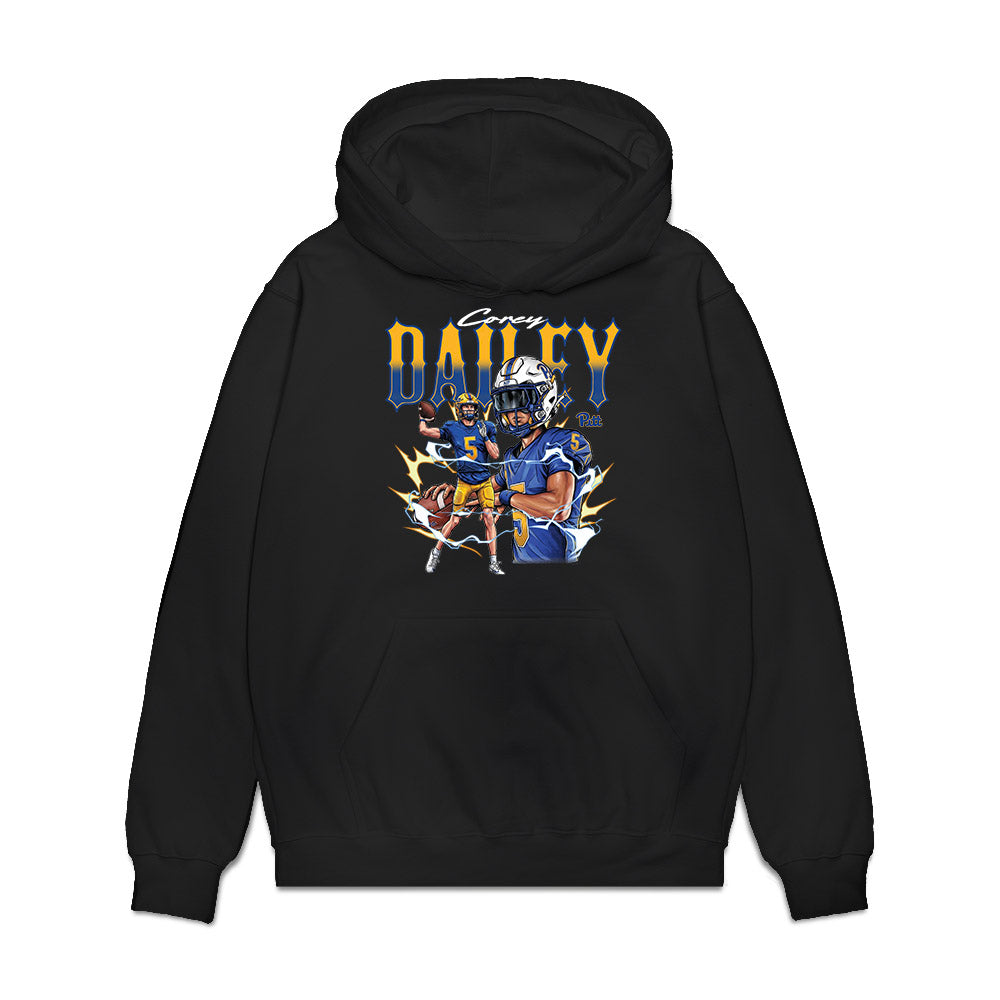 Pittsburgh - NCAA Football : Corey Dailey - Collage Premium Hooded Sweatshirt-0