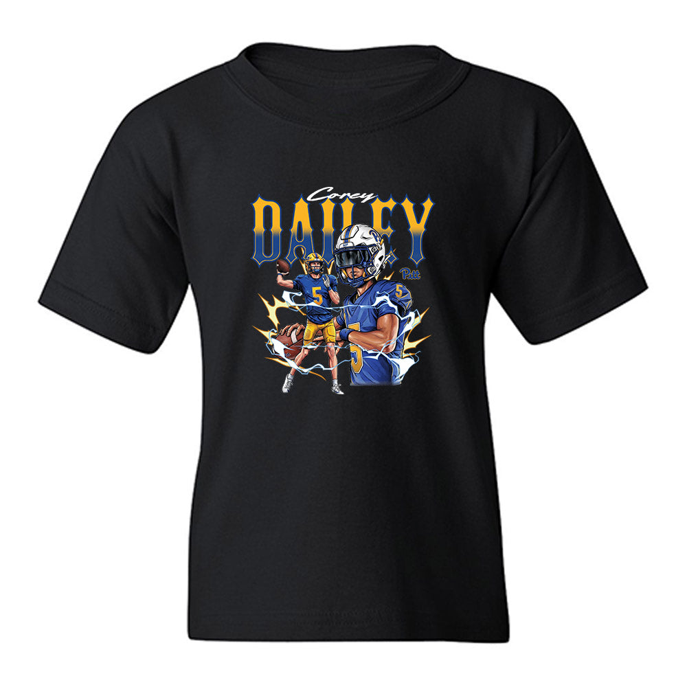 Pittsburgh - NCAA Football : Corey Dailey - Collage Youth T-Shirt-0