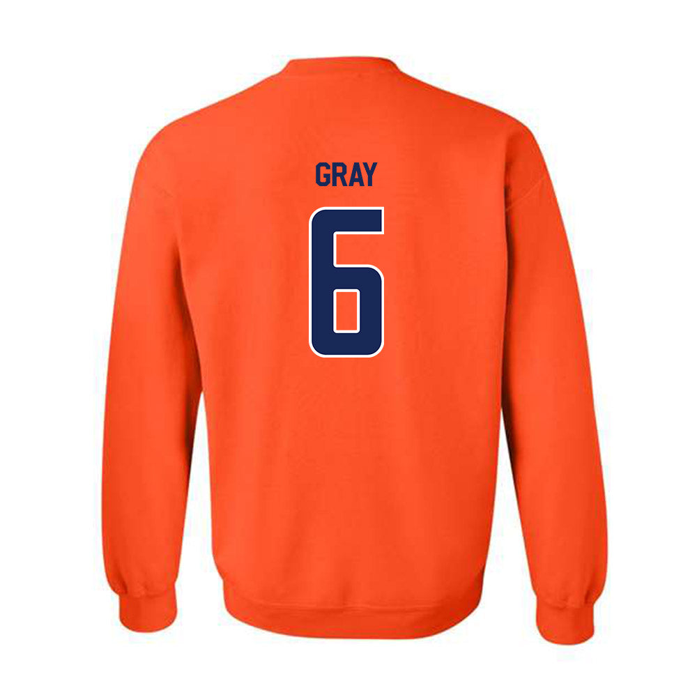 FPU - NCAA Men's Water Polo : Forrest Gray - Classic Shersey Crewneck Sweatshirt-1