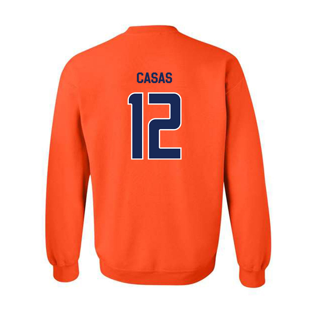 FPU - NCAA Women's Soccer : Krysta Casas - Classic Shersey Crewneck Sweatshirt-1