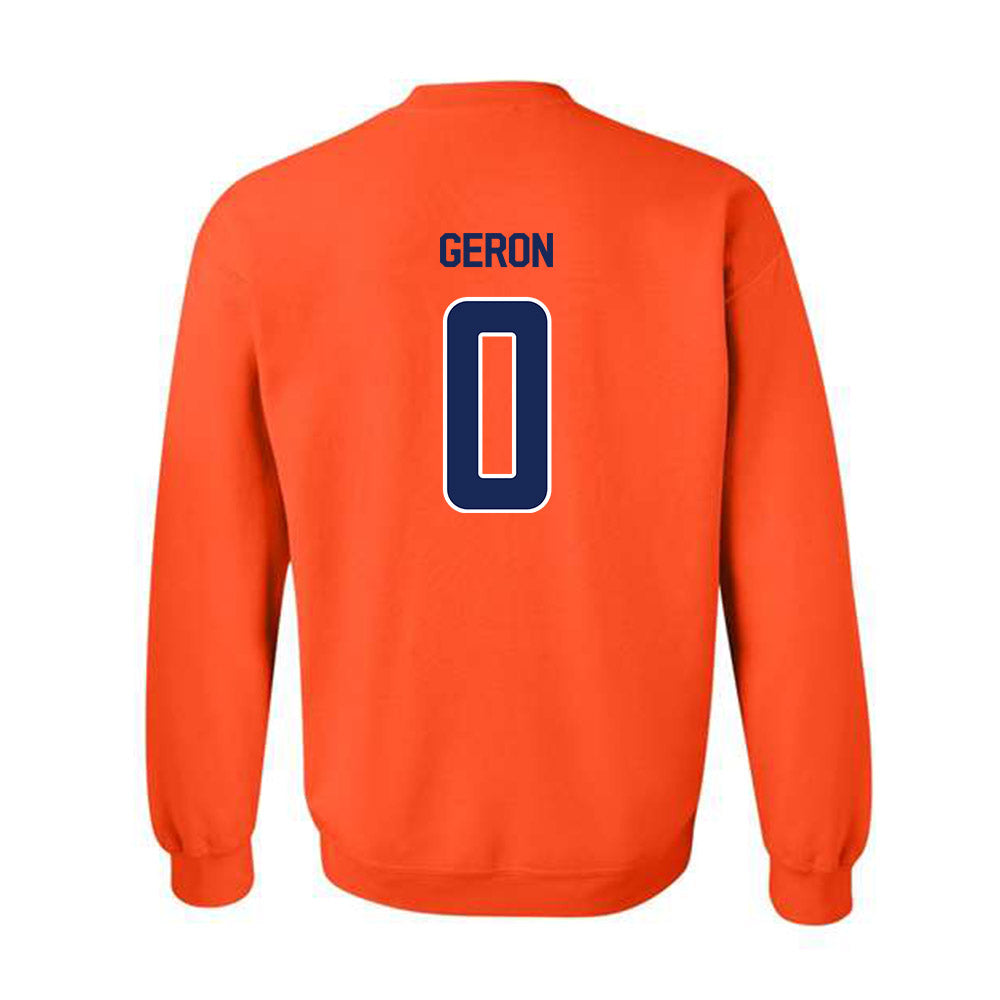 FPU - NCAA Men's Basketball : Jaden Geron - Classic Shersey Crewneck Sweatshirt-1