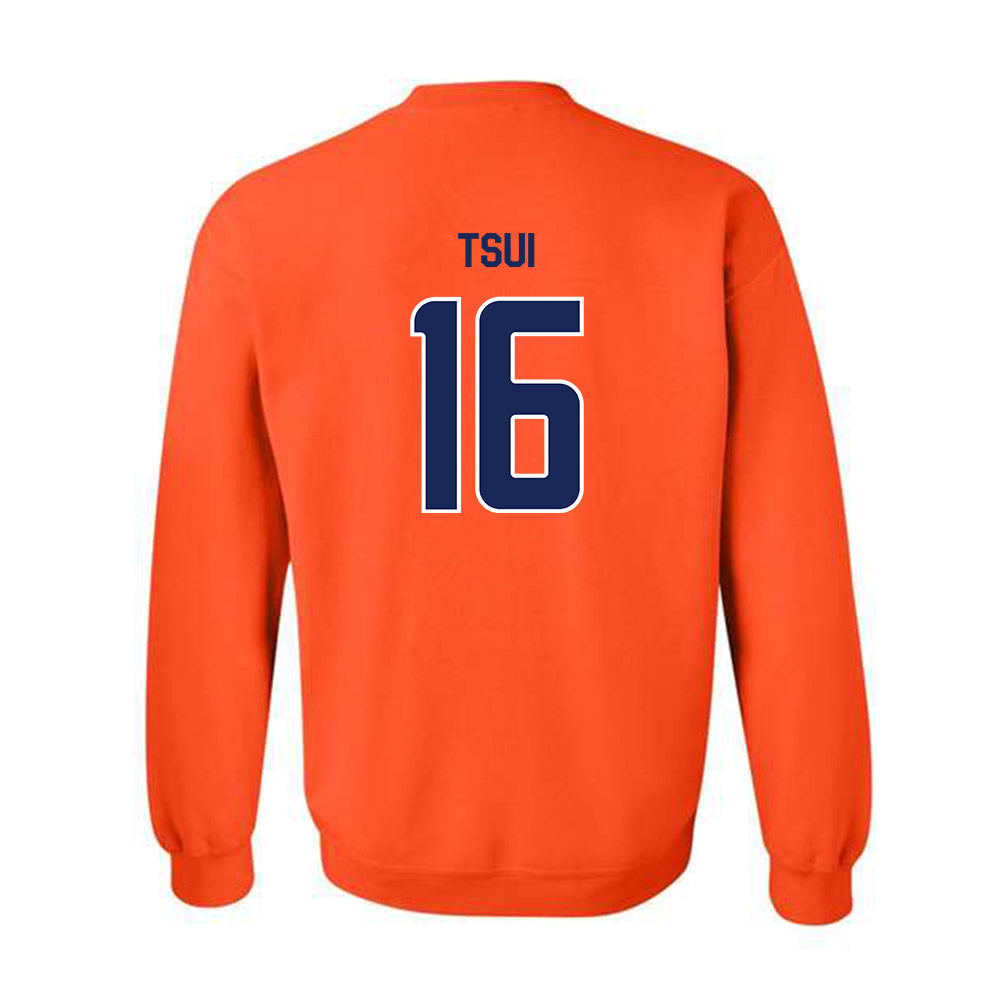 FPU - NCAA Baseball : Ethan Tsui - Classic Shersey Crewneck Sweatshirt-1