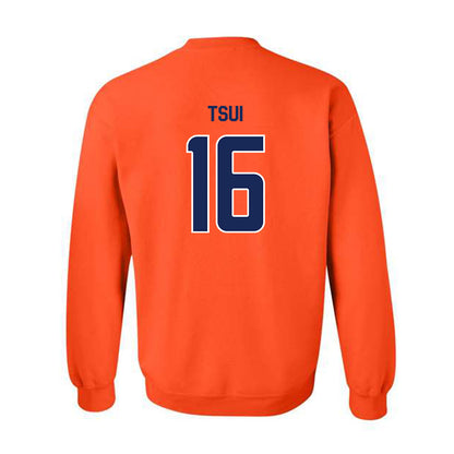 FPU - NCAA Baseball : Ethan Tsui - Classic Shersey Crewneck Sweatshirt-1