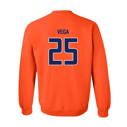 FPU - NCAA Men's Soccer : Edgar Vega - Classic Shersey Crewneck Sweatshirt-1