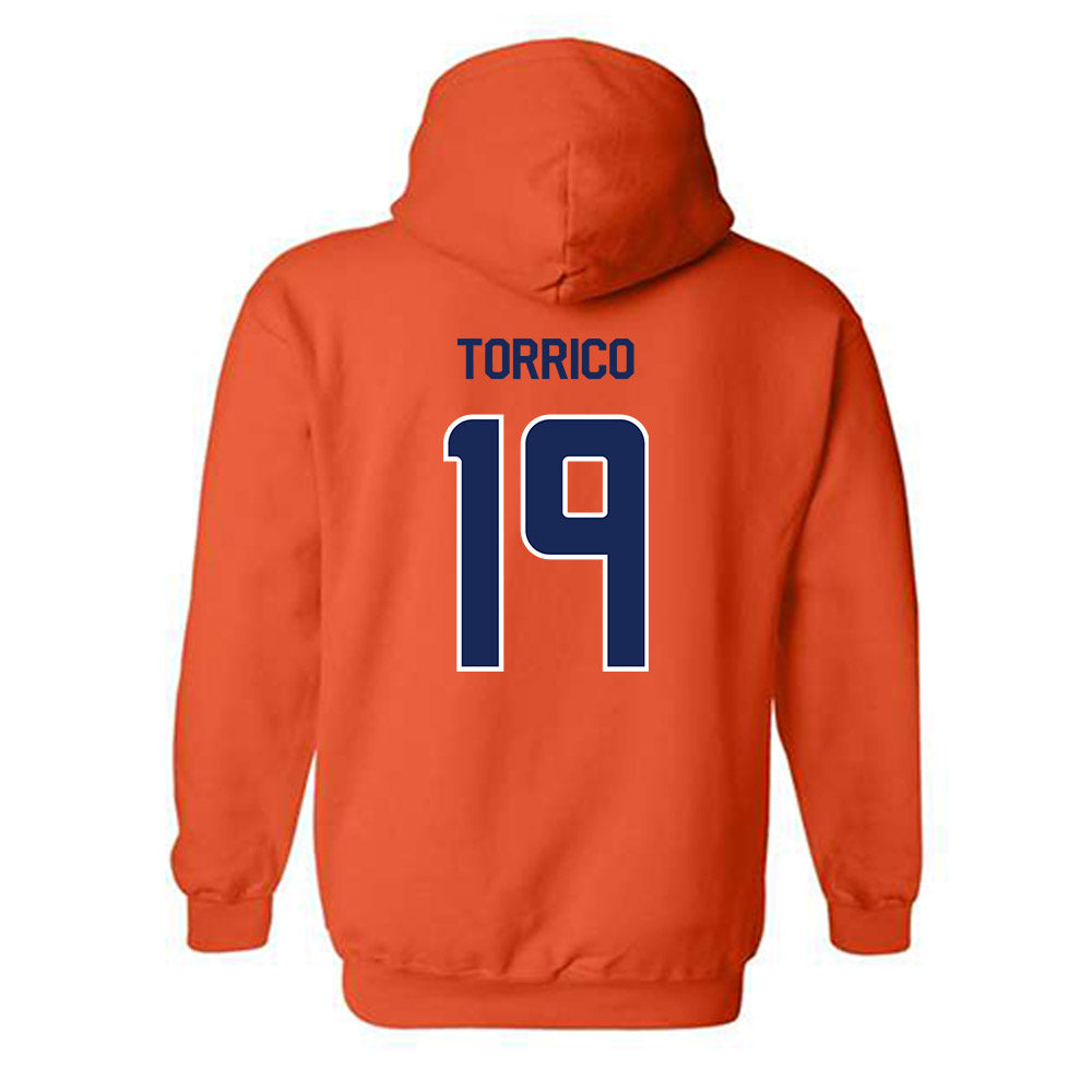 FPU - NCAA Women's Soccer : Brooke Torrico - Classic Shersey Hooded Sweatshirt-1