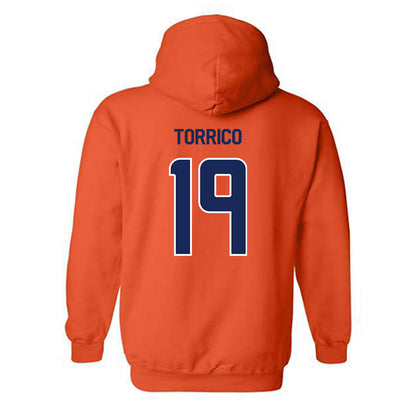 FPU - NCAA Women's Soccer : Brooke Torrico - Classic Shersey Hooded Sweatshirt-1
