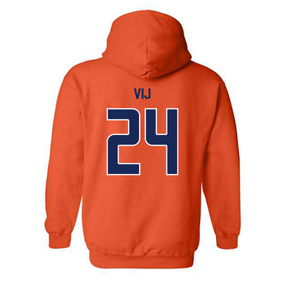 FPU - NCAA Men's Soccer : Yash Vij - Classic Shersey Hooded Sweatshirt-1