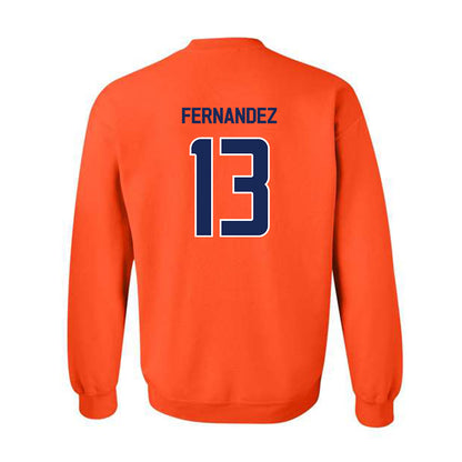 FPU - NCAA Men's Soccer : LJ Fernandez - Classic Shersey Crewneck Sweatshirt-1