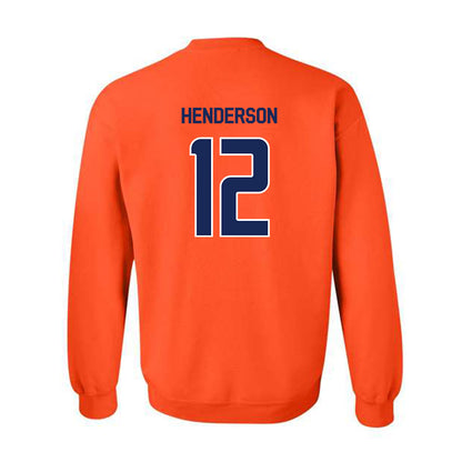 FPU - NCAA Baseball : Gabe Henderson - Classic Shersey Crewneck Sweatshirt-1