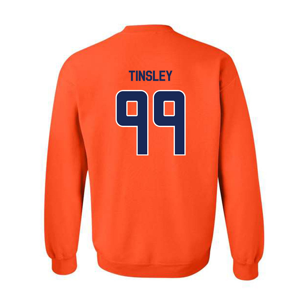 FPU - NCAA Baseball : Dustin Tinsley - Classic Shersey Crewneck Sweatshirt-1