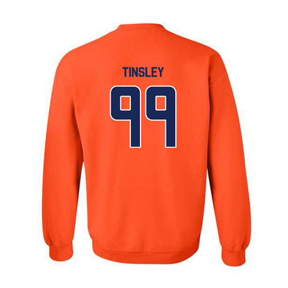 FPU - NCAA Baseball : Dustin Tinsley - Classic Shersey Crewneck Sweatshirt-1