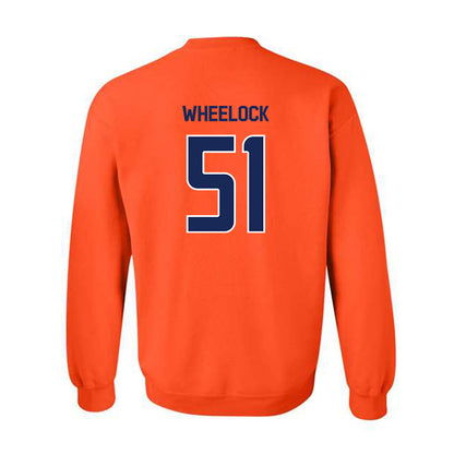 FPU - NCAA Baseball : Titus Wheelock - Classic Shersey Crewneck Sweatshirt-1