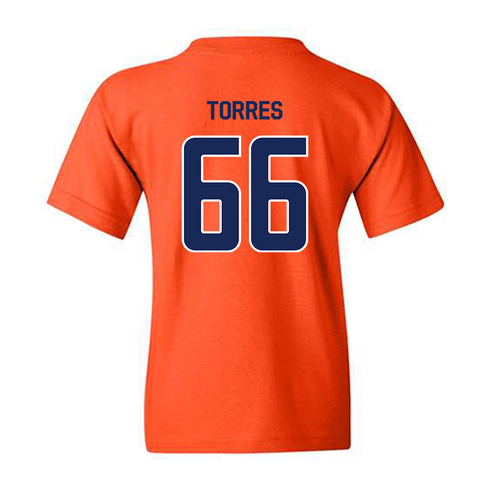 FPU - NCAA Baseball : Rogelio Torres - Classic Shersey Youth T-Shirt-1