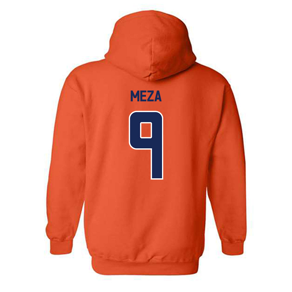 FPU - NCAA Men's Soccer : Christopher Meza - Classic Shersey Hooded Sweatshirt-1