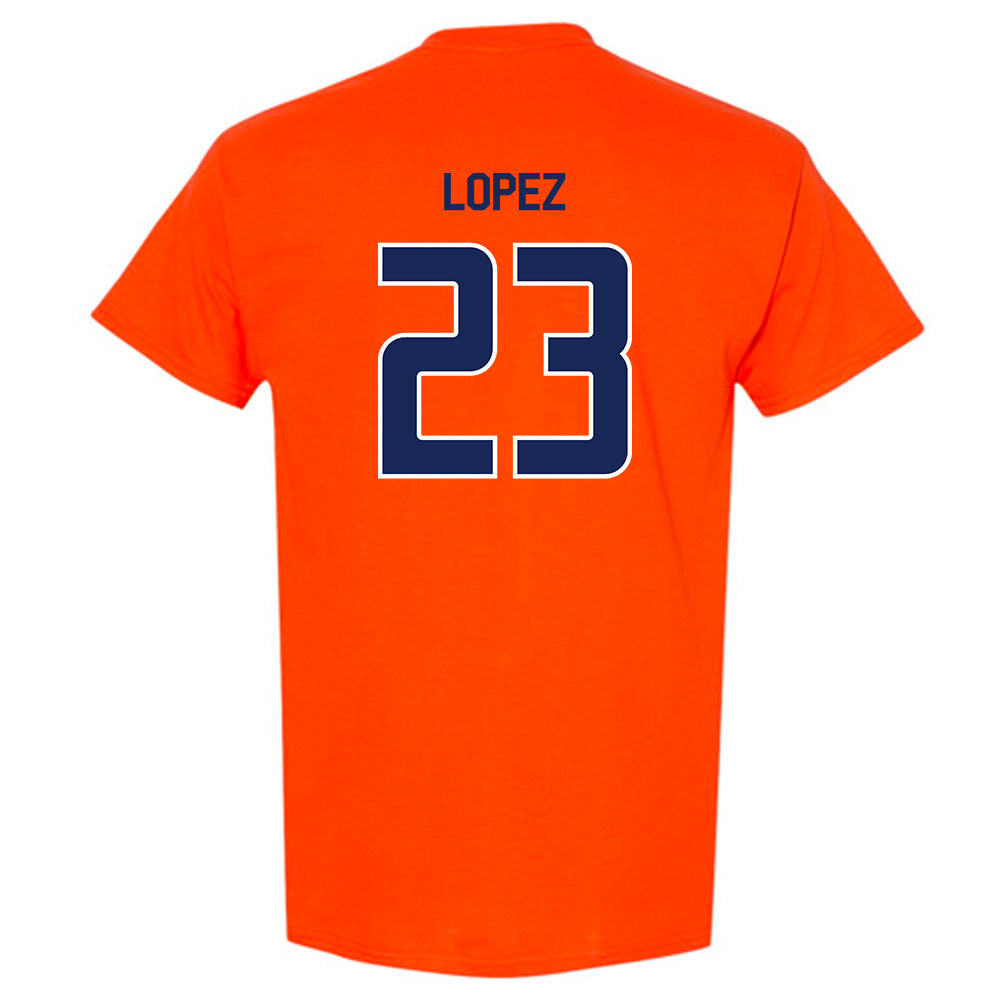 FPU - NCAA Baseball : Alex Lopez - Classic Shersey T-Shirt-1