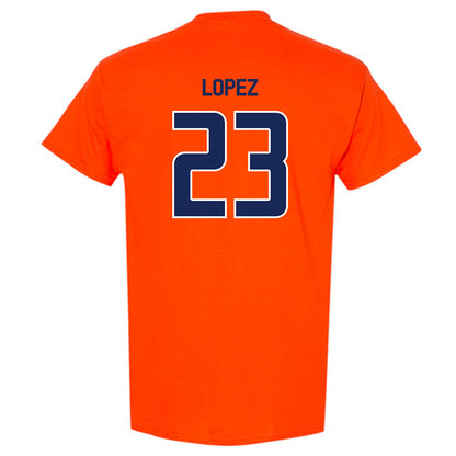 FPU - NCAA Baseball : Alex Lopez - Classic Shersey T-Shirt-1