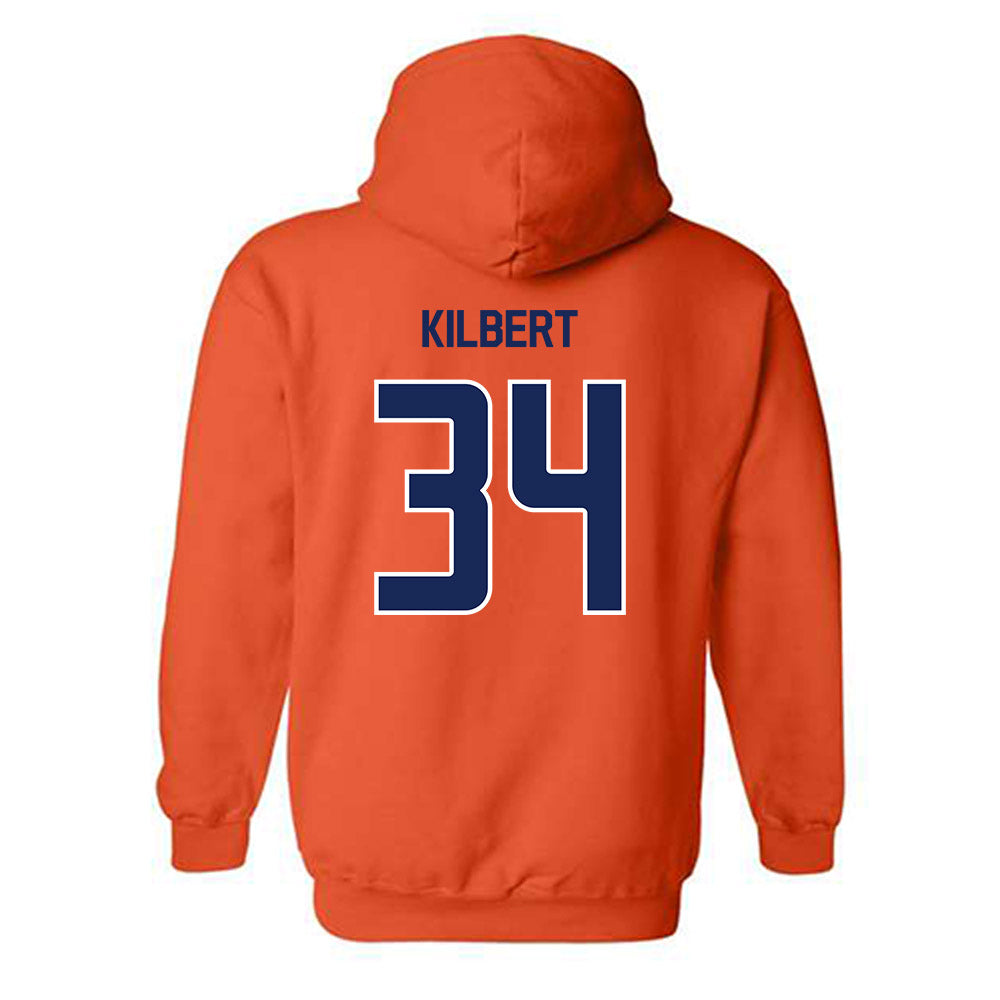 FPU - NCAA Men's Basketball : Logan Kilbert - Classic Shersey Hooded Sweatshirt-1