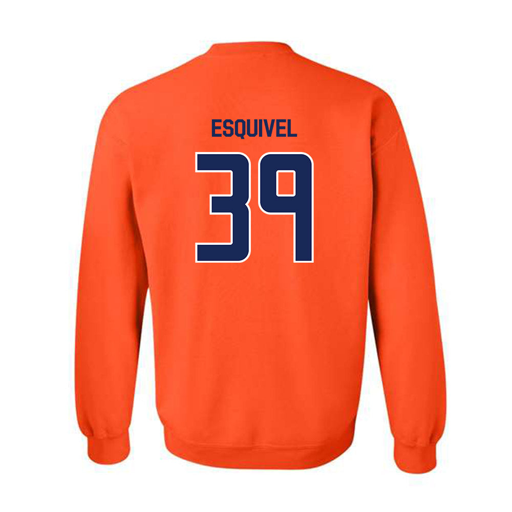 FPU - NCAA Baseball : Isaac Esquivel - Classic Shersey Crewneck Sweatshirt-1