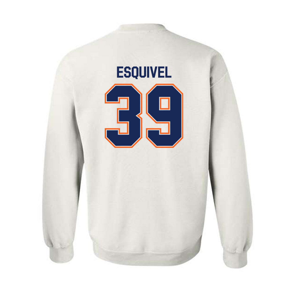 FPU - NCAA Baseball : Isaac Esquivel - Classic Shersey Crewneck Sweatshirt-1