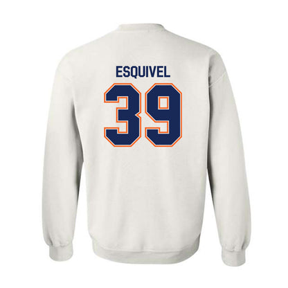 FPU - NCAA Baseball : Isaac Esquivel - Classic Shersey Crewneck Sweatshirt-1