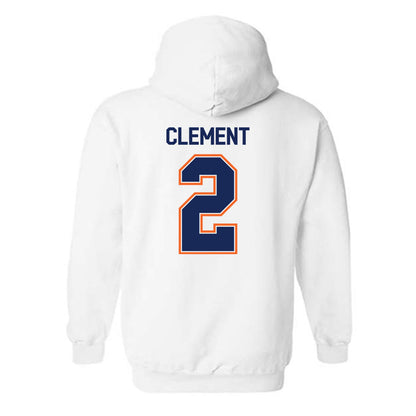 FPU - NCAA Baseball : Chris Clement - Classic Shersey Hooded Sweatshirt-1