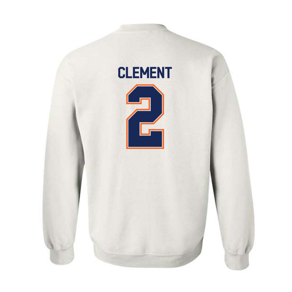 FPU - NCAA Baseball : Chris Clement - Classic Shersey Crewneck Sweatshirt-1