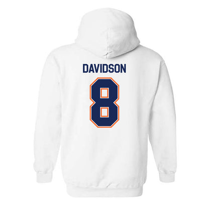 FPU - NCAA Men's Basketball : Nick Davidson - Classic Shersey Hooded Sweatshirt-1