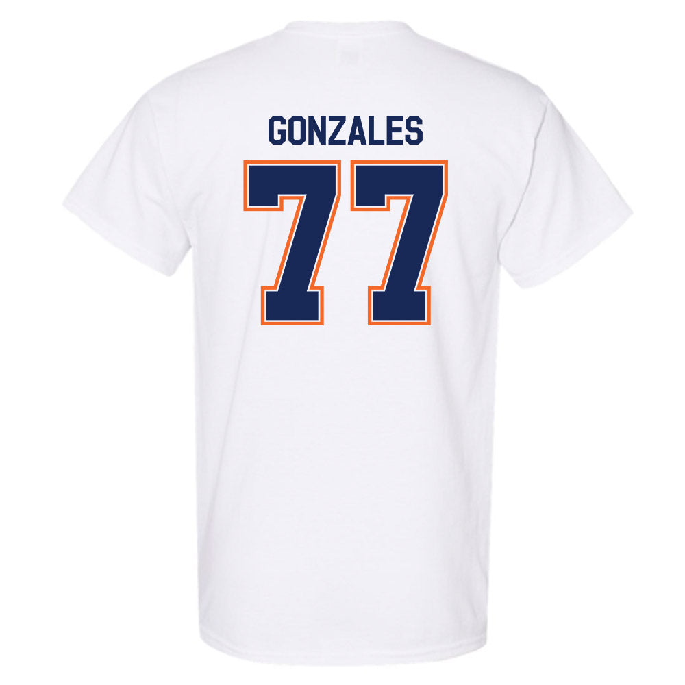 FPU - NCAA Baseball : Tyler Gonzales - Classic Shersey T-Shirt-1
