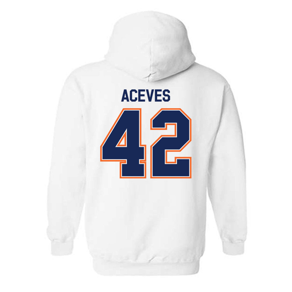 FPU - NCAA Men's Soccer : Diego Aceves - Classic Shersey Hooded Sweatshirt-1