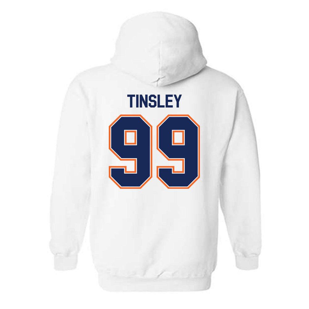 FPU - NCAA Baseball : Dustin Tinsley - Classic Shersey Hooded Sweatshirt-1