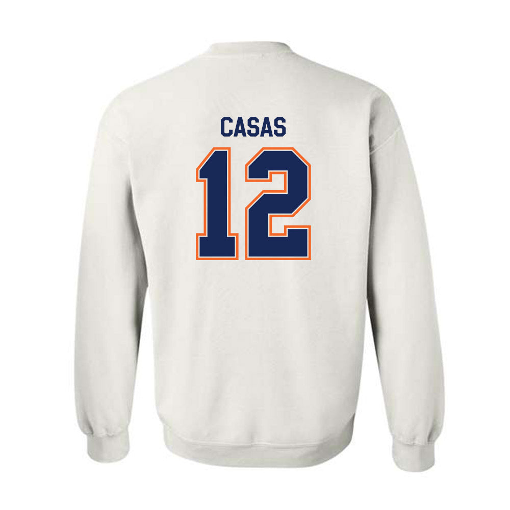 FPU - NCAA Women's Soccer : Krysta Casas - Classic Shersey Crewneck Sweatshirt-1