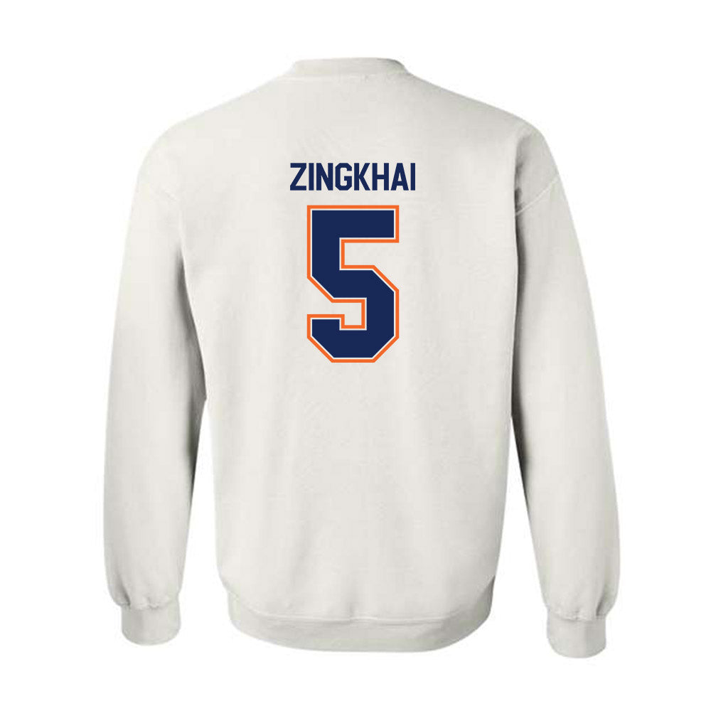 FPU - NCAA Men's Soccer : Wungsem Zingkhai - Classic Shersey Crewneck Sweatshirt-1