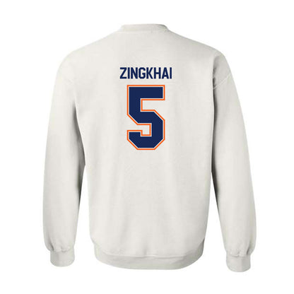 FPU - NCAA Men's Soccer : Wungsem Zingkhai - Classic Shersey Crewneck Sweatshirt-1