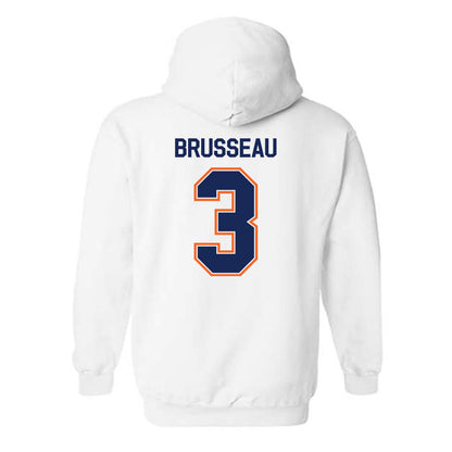FPU - NCAA Men's Soccer : Beau Brusseau - Classic Shersey Hooded Sweatshirt-1