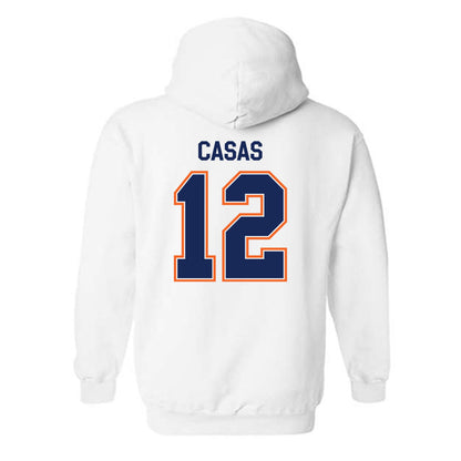 FPU - NCAA Women's Soccer : Krysta Casas - Classic Shersey Hooded Sweatshirt-1