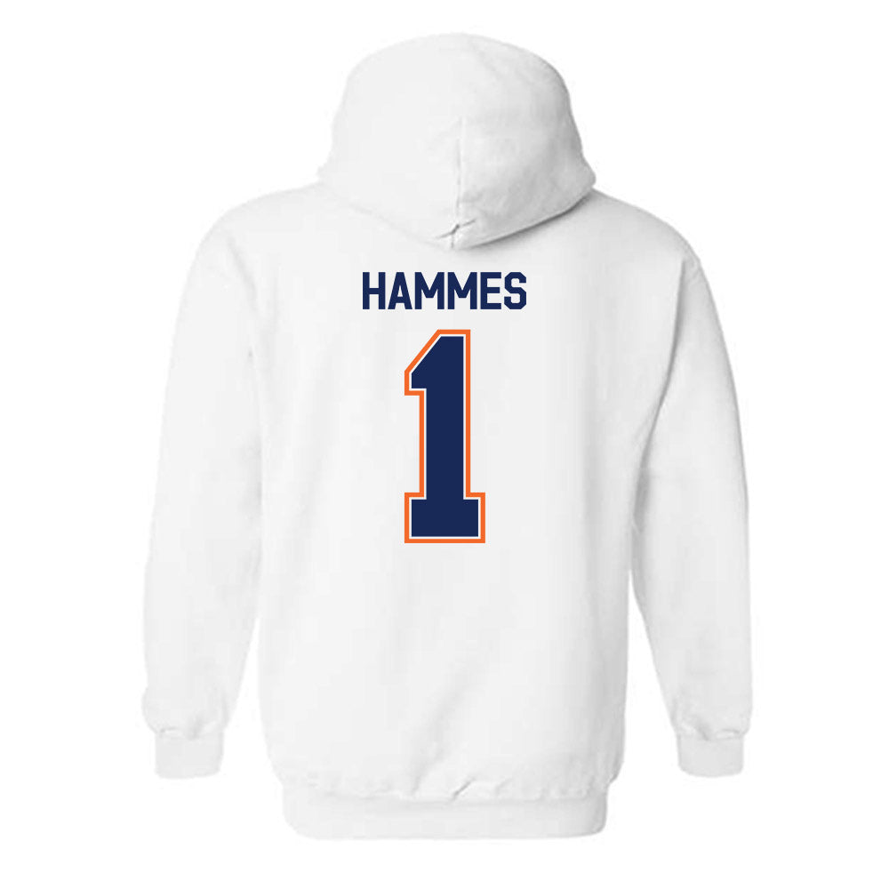 FPU - NCAA Men's Water Polo : Chase Hammes - Classic Shersey Hooded Sweatshirt-1