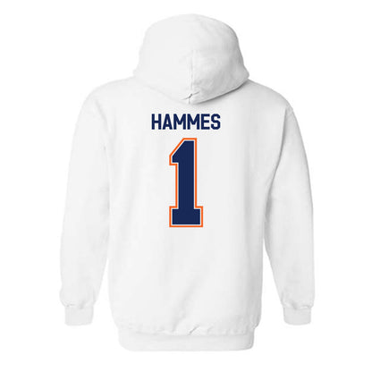 FPU - NCAA Men's Water Polo : Chase Hammes - Classic Shersey Hooded Sweatshirt-1