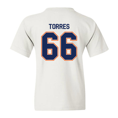 FPU - NCAA Baseball : Rogelio Torres - Classic Shersey Youth T-Shirt-1