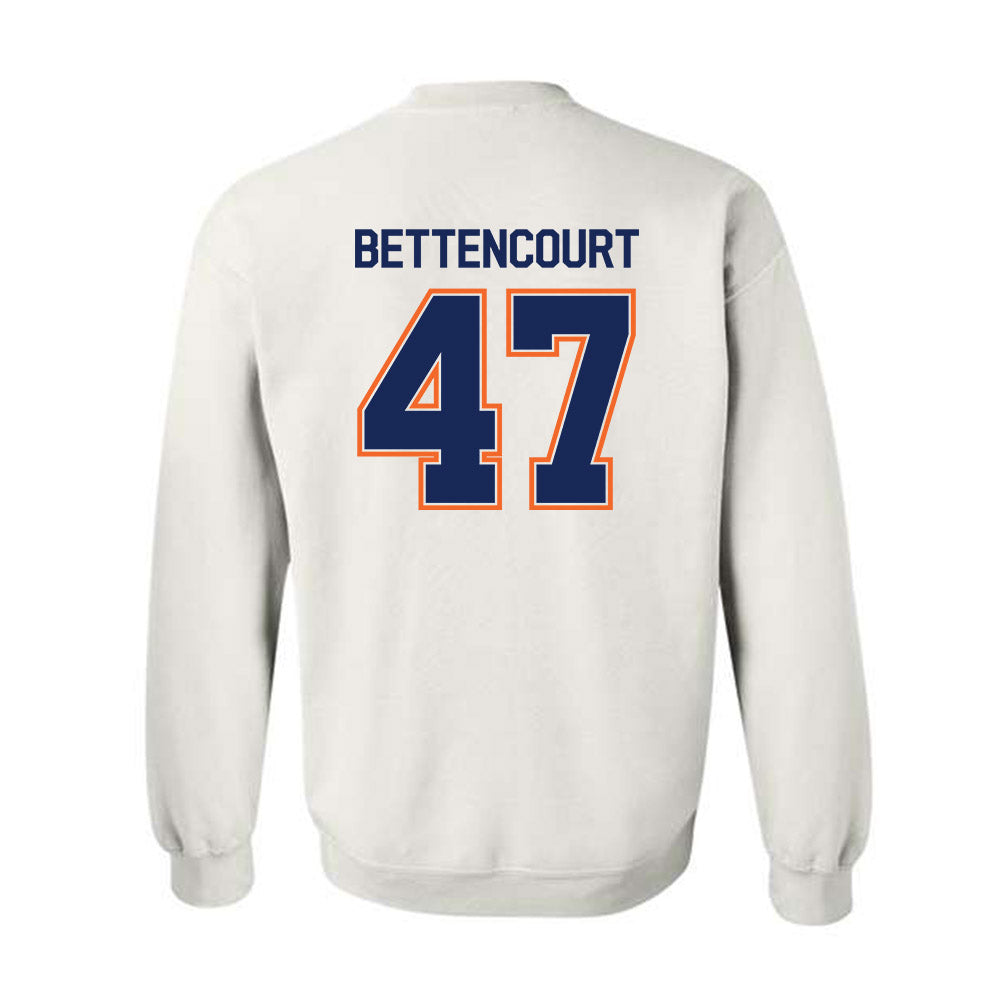 FPU - NCAA Baseball : Matt Bettencourt - Classic Shersey Crewneck Sweatshirt-1