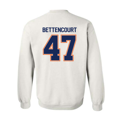 FPU - NCAA Baseball : Matt Bettencourt - Classic Shersey Crewneck Sweatshirt-1