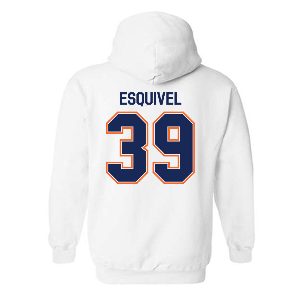 FPU - NCAA Baseball : Isaac Esquivel - Classic Shersey Hooded Sweatshirt-1