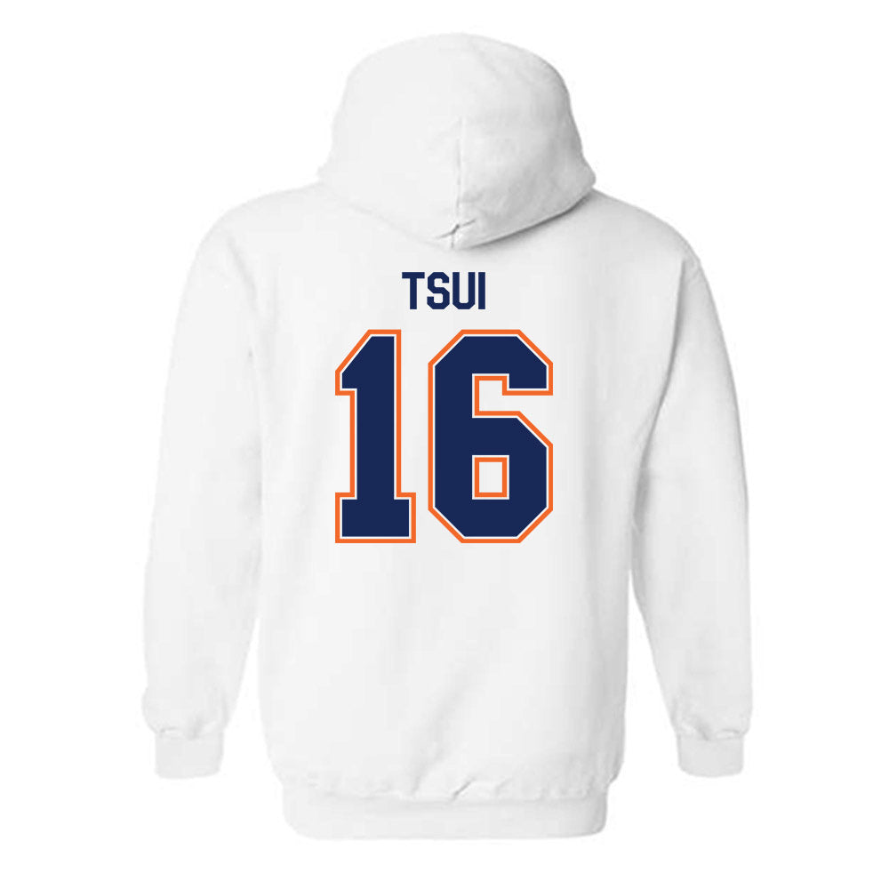 FPU - NCAA Baseball : Ethan Tsui - Classic Shersey Hooded Sweatshirt-1