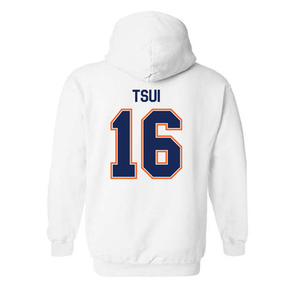 FPU - NCAA Baseball : Ethan Tsui - Classic Shersey Hooded Sweatshirt-1