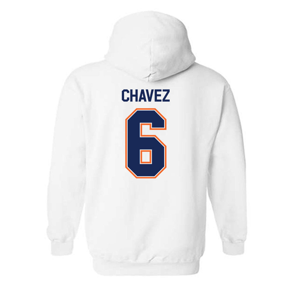 FPU - NCAA Men's Soccer : Vicente Chavez - Classic Shersey Hooded Sweatshirt-1