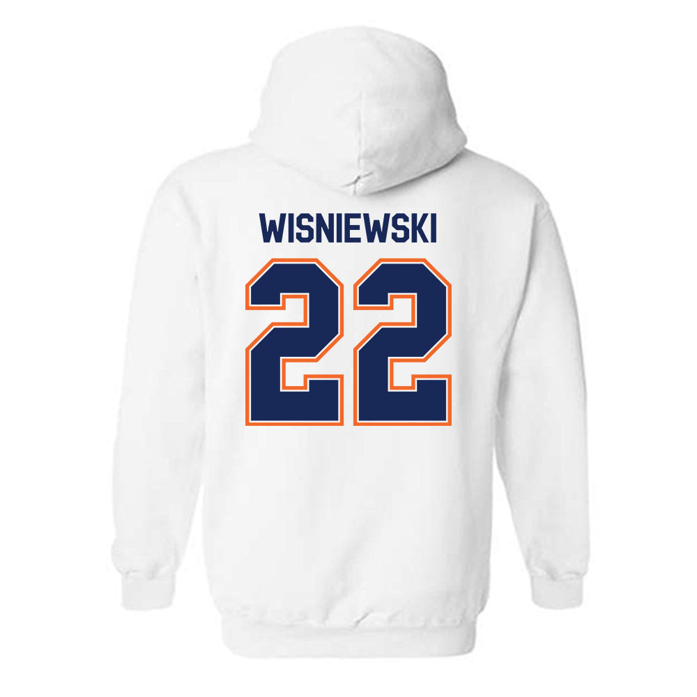 FPU - NCAA Women's Basketball : Nina Wisniewski - Classic Shersey Hooded Sweatshirt-1