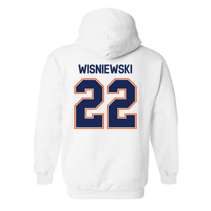 FPU - NCAA Women's Basketball : Nina Wisniewski - Classic Shersey Hooded Sweatshirt-1