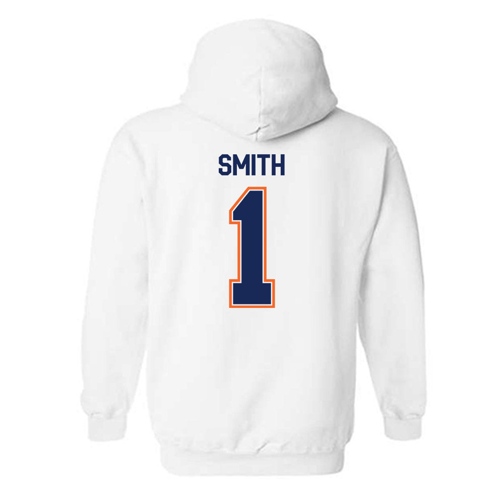 FPU - NCAA Baseball : Tejean Smith - Classic Shersey Hooded Sweatshirt-1