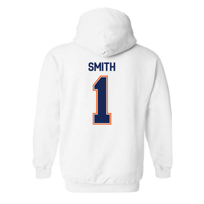 FPU - NCAA Baseball : Tejean Smith - Classic Shersey Hooded Sweatshirt-1