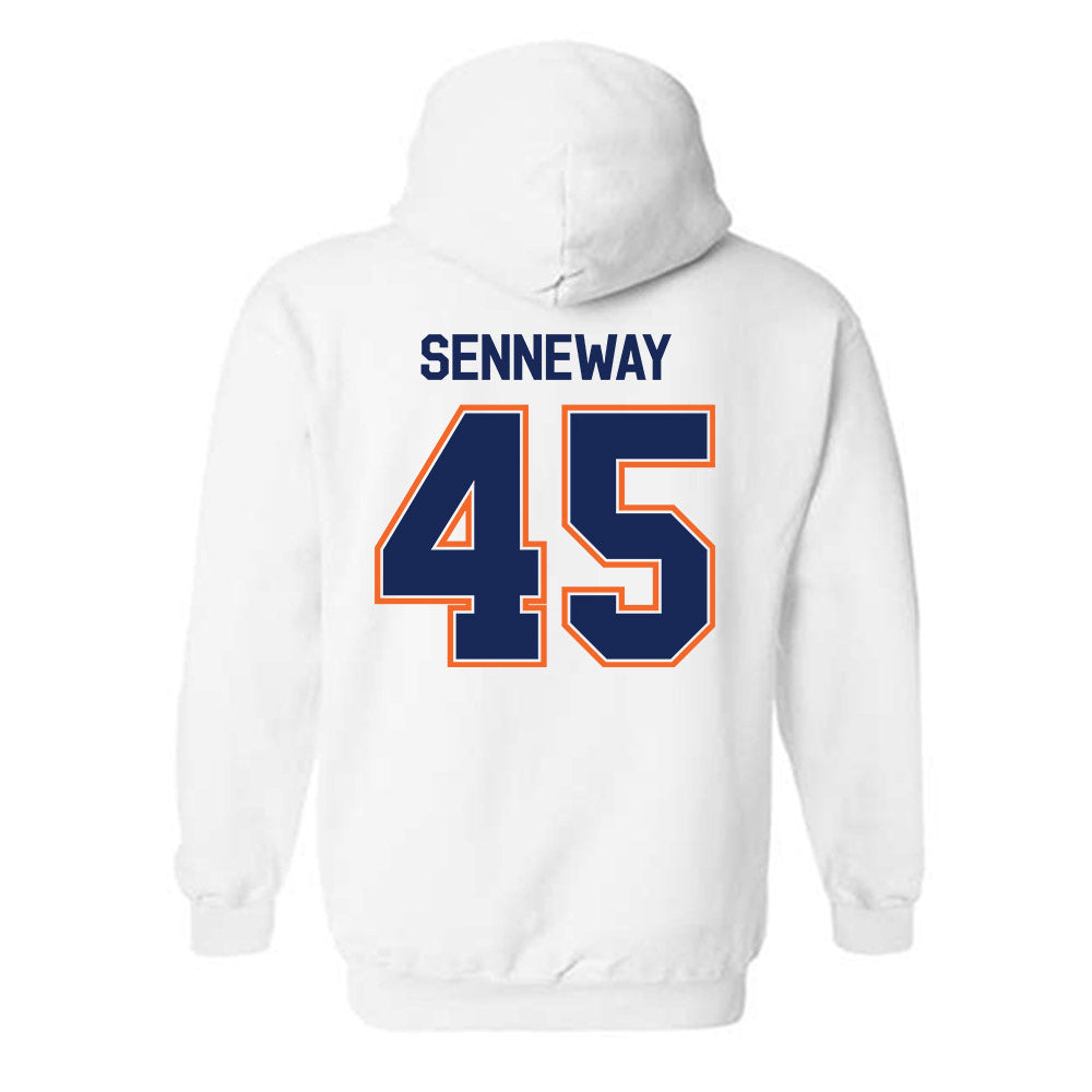 FPU - NCAA Baseball : Dylan Senneway - Classic Shersey Hooded Sweatshirt-1